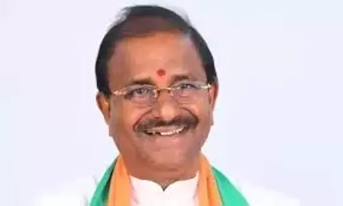 Somu Veerraju ने कहा- बनकाचरला परियोजना से तेलंगाना को कोई नुकसान नहीं होगा Somu Veerraju ने कहा- बनकाचरला परियोजना से तेलंगाना को कोई नुकसान नहीं होगा