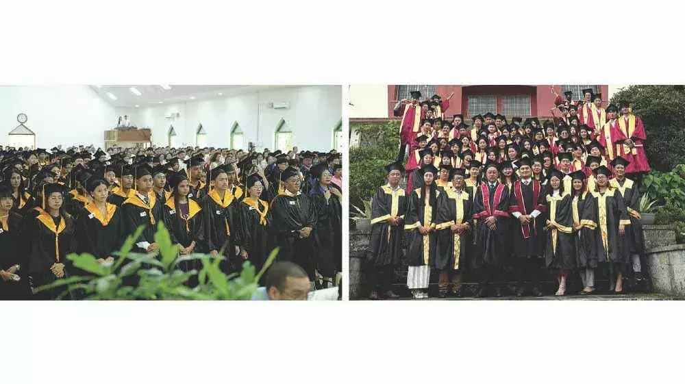 Nagaland : साज़ोली, पटकाई और सेंट जेवियर्स कॉलेज ने स्नातक दिवस मनाया Nagaland : साज़ोली, पटकाई और सेंट जेवियर्स कॉलेज ने स्नातक दिवस मनाया