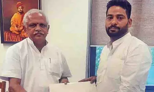 भाजपा नेता ने दिल्ली में BL Santosh से मुलाकात की