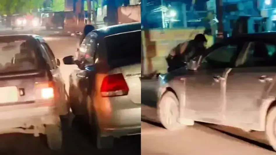 Bareilly: होमगार्ड को कुचलने की कोशिश, बोनट पर लटककर बचाई जान