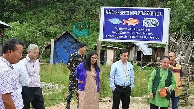 Arunachal: भल्ला ने एल/सुबनसिरी में NEC-वित्त पोषित योजनाओं का निरीक्षण किया Arunachal: भल्ला ने एल/सुबनसिरी में NEC-वित्त पोषित योजनाओं का निरीक्षण किया
