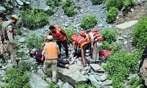 Ganderbal पुलिस ने अमरनाथ यात्रा मार्ग पर मॉक ड्रिल की Ganderbal पुलिस ने अमरनाथ यात्रा मार्ग पर मॉक ड्रिल की