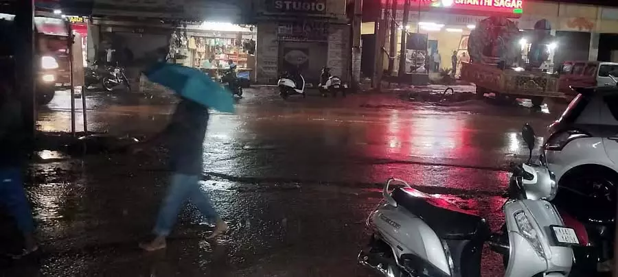 Karnataka : विजयपुरा शहर में अच्छी बारिश Karnataka : विजयपुरा शहर में अच्छी बारिश