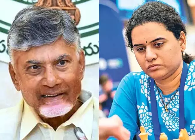 Andhra : भारतीय शतरंज के लिए गौरव का स्रोत चंद्रबाबू ने कोनेरू हम्पी की प्रशंसा की Andhra : भारतीय शतरंज के लिए गौरव का स्रोत चंद्रबाबू ने कोनेरू हम्पी की प्रशंसा की