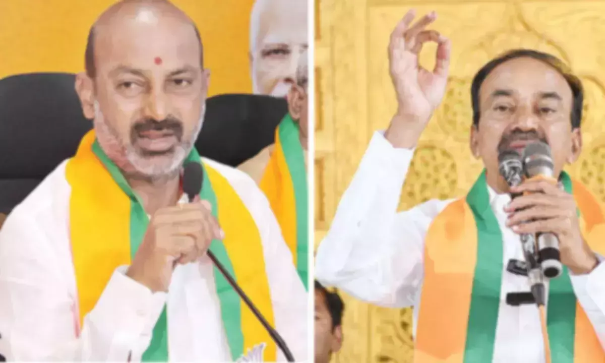 Telangana: स्थानीय निकाय चुनावों से पहले भाजपा के हुजूराबाद विधानसभा क्षेत्र में रस्साकशी Telangana: स्थानीय निकाय चुनावों से पहले भाजपा के हुजूराबाद विधानसभा क्षेत्र में रस्साकशी