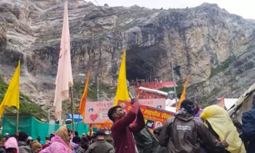 18 दिनों में तीन लाख से अधिक श्रद्धालुओं ने की अमरनाथ यात्रा