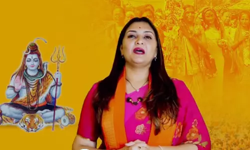 कांवड़ यात्रा पर निकल रही बीजेपी की महिला विधायक, वीडियो