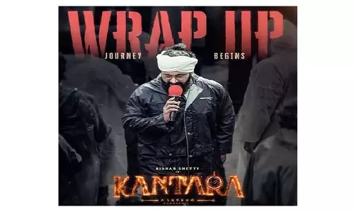 ऋषभ शेट्टी ने Kantara Chapter 1 की शूटिंग पूरी की