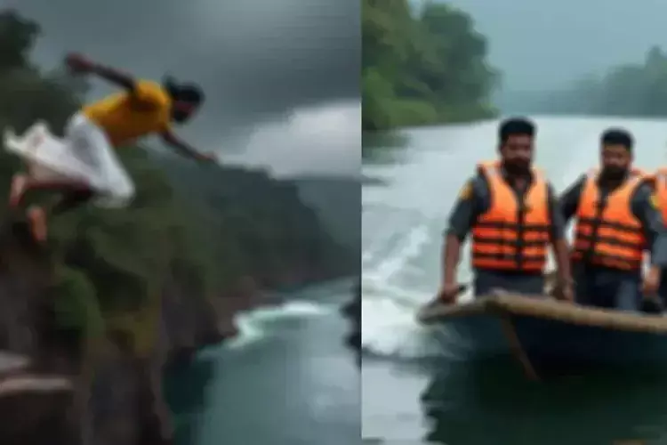 Kerala में नशे में धुत व्यक्ति नदी में कूदा, रात भर तलाश जारी बाद में घर पर सुरक्षित Kerala में नशे में धुत व्यक्ति नदी में कूदा, रात भर तलाश जारी बाद में घर पर सुरक्षित