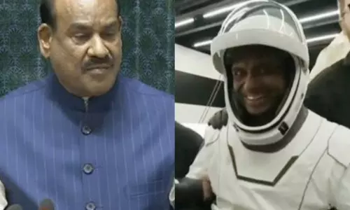 लोकसभा अध्यक्ष ओम बिरला ने शुभांशु शुक्ला को ISS की सफल यात्रा के लिए हार्दिक बधाई दी लोकसभा अध्यक्ष ओम बिरला ने शुभांशु शुक्ला को ISS की सफल यात्रा के लिए हार्दिक बधाई दी