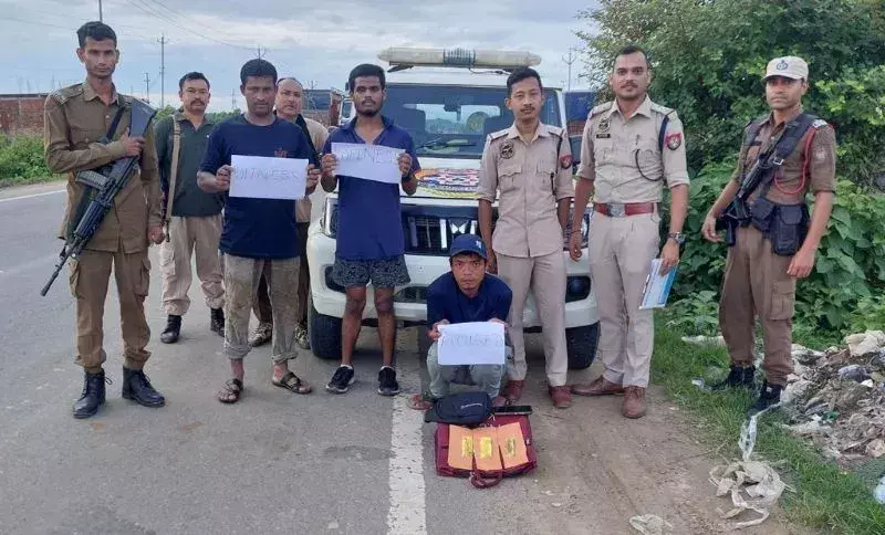 Assam: सिलचर में नकली सोने के बिस्कुट के साथ एक व्यक्ति गिरफ्तार