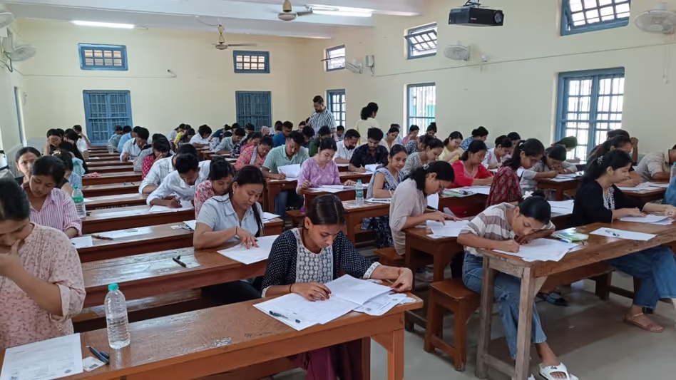 Guwahati विश्वविद्यालय ने 16 शहरों में 96.58 प्रतिशत उपस्थिति के साथ बी.एड प्रवेश परीक्षा 2025 आयोजित