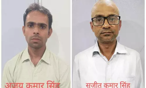 सस्ते सीमेंट के नाम पर ₹8.80 लाख की ठगी, 2 ठगबाज गिरफ्तार