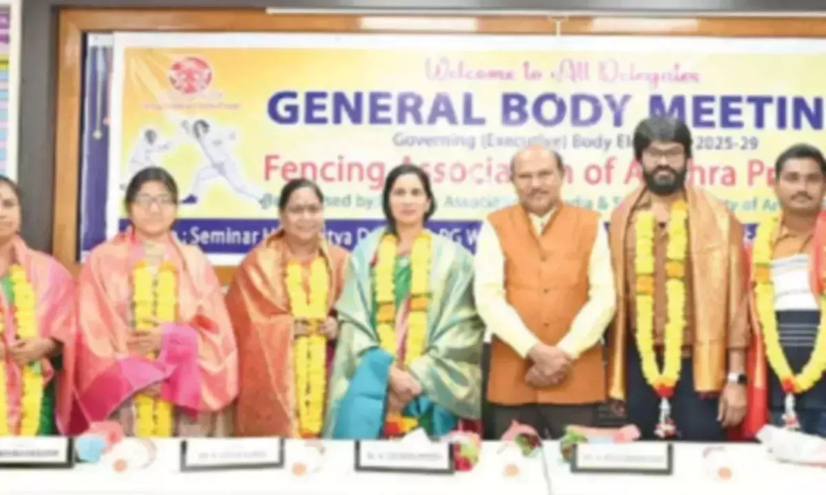 Andhra: फेंसिंग एसोसिएशन ने नई समिति का चुनाव किया