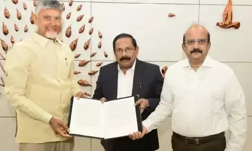 CM नायडू ने हरित हाइड्रोजन घाटी-अमरावती घोषणापत्र जारी किया