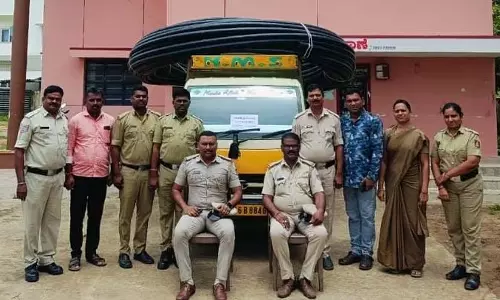 Kadur : निर्माण कार्य के लिए लाए गए पाइप चोरी करने के आरोप में तीन गिरफ्तार Kadur : निर्माण कार्य के लिए लाए गए पाइप चोरी करने के आरोप में तीन गिरफ्तार