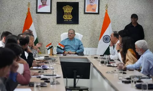 Ladakh L-G ने विकास कार्यों में तेजी लाने के लिए 100 दिन की कार्ययोजना बनाने का आह्वान किया Ladakh L-G ने विकास कार्यों में तेजी लाने के लिए 100 दिन की कार्ययोजना बनाने का आह्वान किया