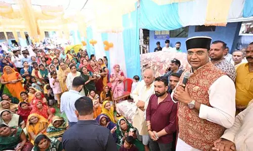 Bhopal: मंत्री विश्वास सारंग ने किया विकास योजनाओं का शुभारंभ Bhopal: मंत्री विश्वास सारंग ने किया विकास योजनाओं का शुभारंभ