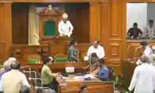 Bihar विधानसभा के मानसून सत्र के पहले दिन हंगामा, कार्यवाही स्थगित