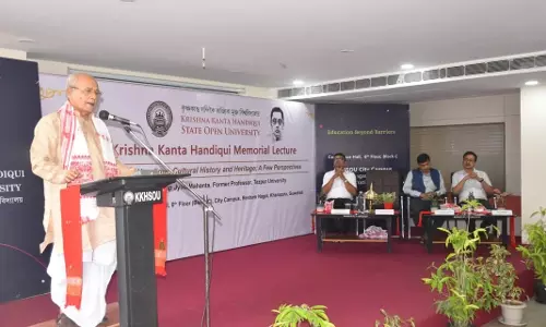 KKHSOU ने 11वां कृष्ण कांता हांडिकि मेमोरियल व्याख्यान आयोजित किया