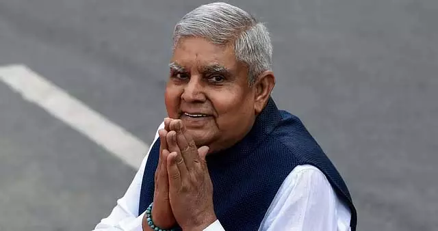 Delhi : जगदीप धनखड़ अंतरिम तौर पर इस्तीफा देने वाले तीसरे उपाध्यक्ष Delhi : जगदीप धनखड़ अंतरिम तौर पर इस्तीफा देने वाले तीसरे उपाध्यक्ष