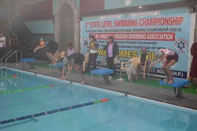 Sanawar में राज्य चैंपियनशिप में युवा तैराकों ने दिखाया जलवा Sanawar में राज्य चैंपियनशिप में युवा तैराकों ने दिखाया जलवा