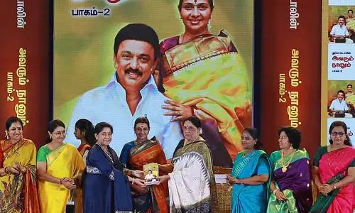 मुख्यमंत्री स्टालिन परिवार पर अपनी राय नहीं थोपते: Writer Sivasankar मुख्यमंत्री स्टालिन परिवार पर अपनी राय नहीं थोपते: Writer Sivasankar