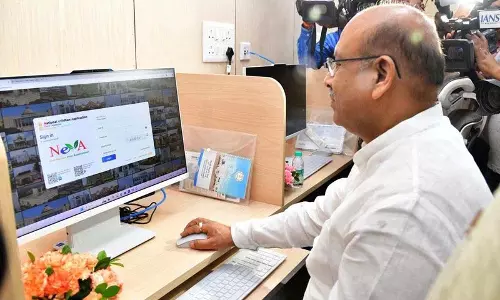 स्पीकर ने किया नेवा सेवा केंद्र का उद्घाटन, कागज रहित शासन की ओर कदम बढ़ाया