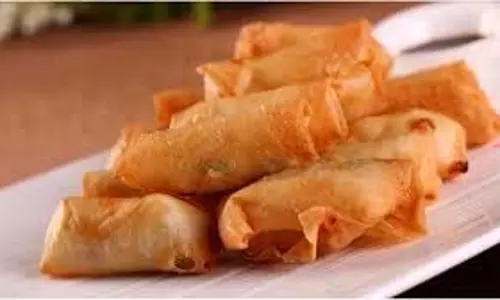 Suji Spring Roll Recipe: शाम की चाय सूजी से बनाएं सुपर क्रिस्पी स्प्रिंग रोल Suji Spring Roll Recipe: शाम की चाय सूजी से बनाएं सुपर क्रिस्पी स्प्रिंग रोल