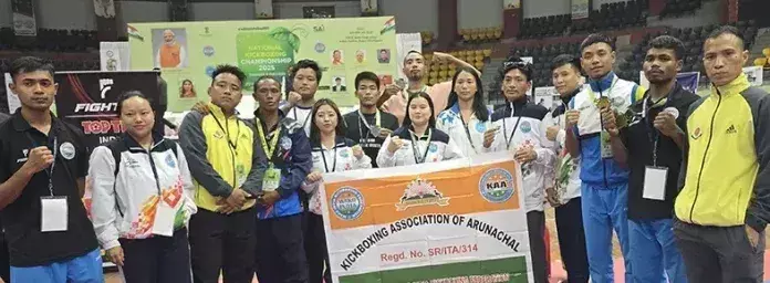 Arunachal: वाको इंडिया राष्ट्रीय किकबॉक्सिंग चैंपियनशिप में अरुणाचल ने 12 पदक जीते