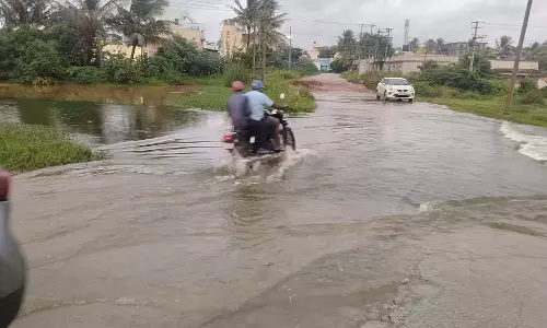 Karnataka : अनेकल में भारी बारिश