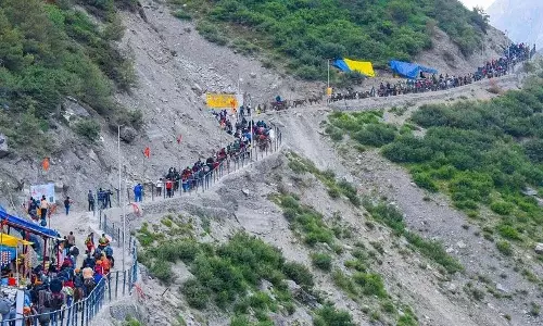 जम्मू से 3791 तीर्थयात्री अमरनाथ यात्रा पर रवाना