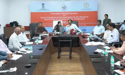निर्यात प्रलेखन एवं प्रक्रियाओं पर तीन दिवसीय प्रशिक्षण सफलतापूर्वक सम्पन्न निर्यात प्रलेखन एवं प्रक्रियाओं पर तीन दिवसीय प्रशिक्षण सफलतापूर्वक सम्पन्न