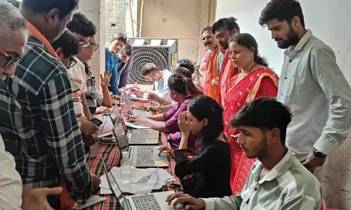 बढ़ईपारा में HSRP रजिस्ट्रेशन कैंप, 150 लोगों ने करवाया पंजीकरण