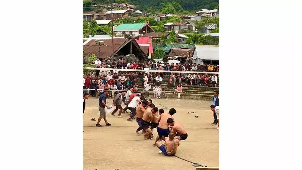 Nagaland :  झावमे में संस्कृति और एकता के साथ मनाया गया लाओनी उत्सव