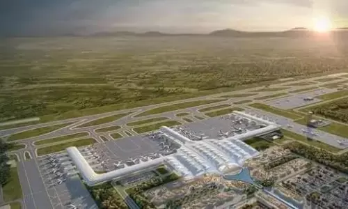 Andhra: भोगापुरम हवाई अड्डा रियल एस्टेट क्षेत्र को बढ़ावा देगा