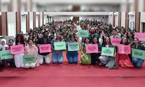 Hyderabad में आयोजित कार्यक्रम में मासिक धर्म अपशिष्ट और स्वास्थ्य जोखिमों पर प्रकाश डाला गया