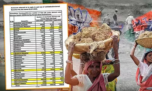 भाजपा शासित राज्यों में बंगाल से ज्यादा फर्जी जॉब कार्ड: टीएमसी सांसद ने पूछा, अब क्या? भाजपा शासित राज्यों में बंगाल से ज्यादा फर्जी जॉब कार्ड: टीएमसी सांसद ने पूछा, अब क्या?