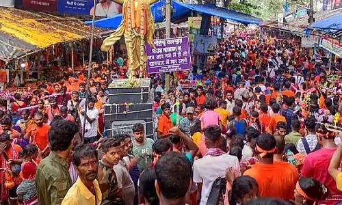 श्रावणी मेले में पूरी रात पुलिस तैनात