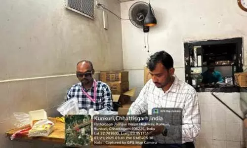 विशेष जांच अभियान के तहत् खाद्य पदार्थों की दुकानों का औषधि विभाग ने किया औचक निरीक्षण