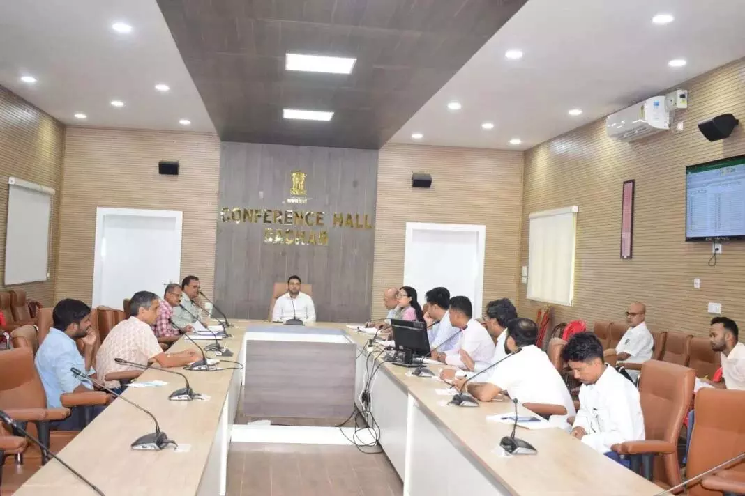 Cachar की कृषि अर्थव्यवस्था को बढ़ावा देने के लिए हितधारकों की बैठक Cachar की कृषि अर्थव्यवस्था को बढ़ावा देने के लिए हितधारकों की बैठक
