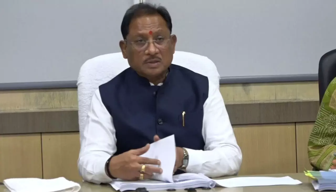 CM साय ने महिला बाल विकास विभाग की समीक्षा बैठक ली CM साय ने महिला बाल विकास विभाग की समीक्षा बैठक ली