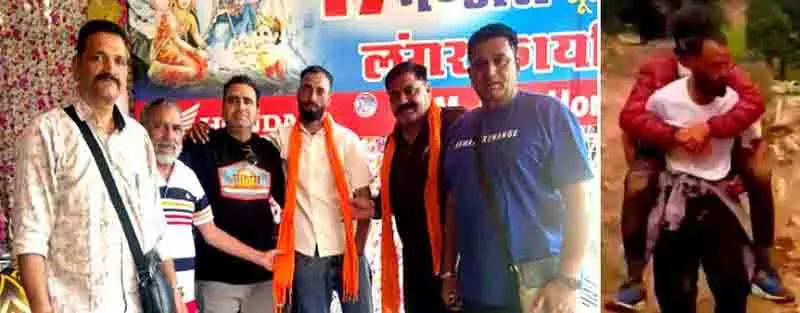 Shiv Sena Punjab ने पहलगाम के नायक शहजाद अहमद को उनकी बहादुरी के लिए सम्मानित किया Shiv Sena Punjab ने पहलगाम के नायक शहजाद अहमद को उनकी बहादुरी के लिए सम्मानित किया