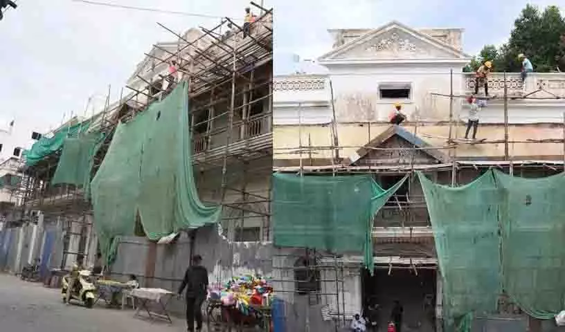 Sardar Mahal का जीर्णोद्धार फिर से पटरी पर, मार्च 2026 तक पूरा होने की उम्मीद Sardar Mahal का जीर्णोद्धार फिर से पटरी पर, मार्च 2026 तक पूरा होने की उम्मीद