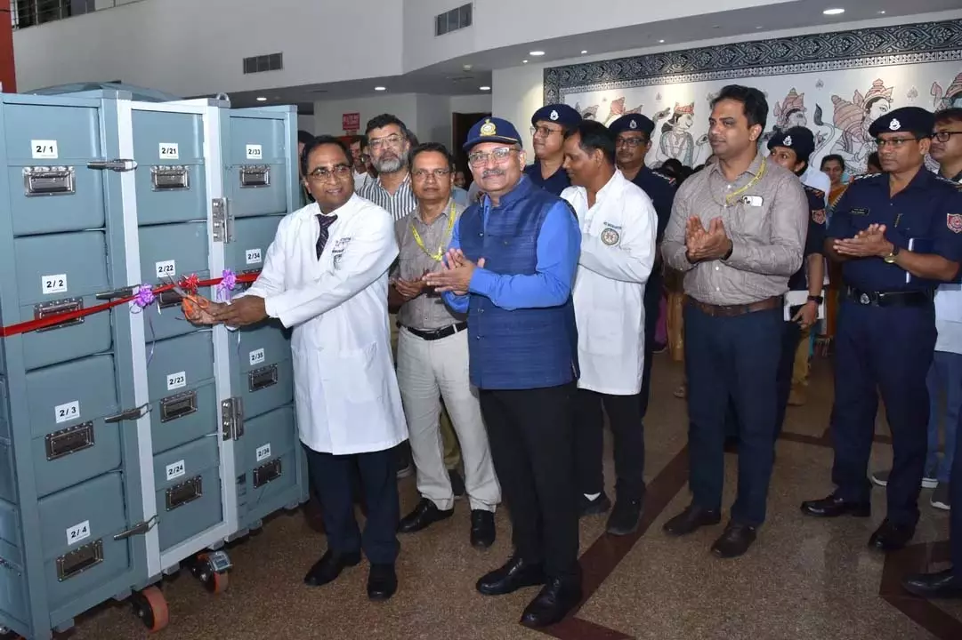 AIIMS -भुवनेश्वर को आपदा पीड़ितों के इलाज के लिए भीष्म क्यूब्स मिले AIIMS -भुवनेश्वर को आपदा पीड़ितों के इलाज के लिए भीष्म क्यूब्स मिले