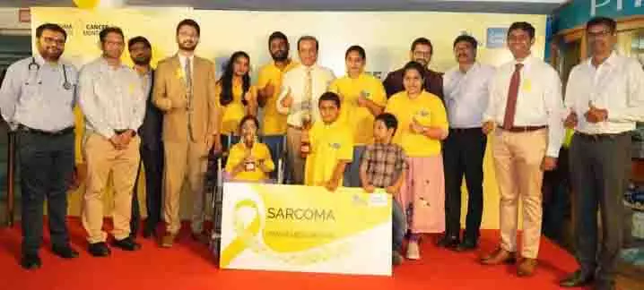 Apollo Hospitals ने विश्व सारकोमा दिवस पर अस्थि कैंसर से बचे लोगों को सम्मानित किया Apollo Hospitals ने विश्व सारकोमा दिवस पर अस्थि कैंसर से बचे लोगों को सम्मानित किया