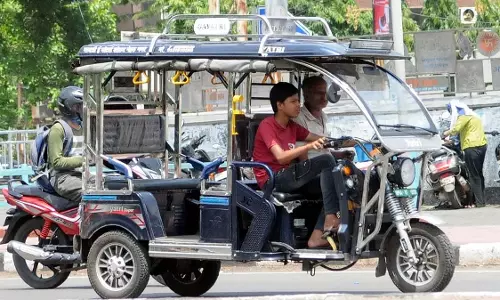 भोपाल में प्रमुख VVIP मार्गो पर ई-रिक्शा पर प्रतिबंध
