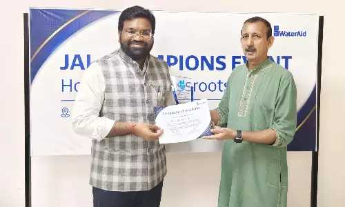 Anantapur के तीन युवाओं ने राष्ट्रीय जल चैंपियन पुरस्कार जीते