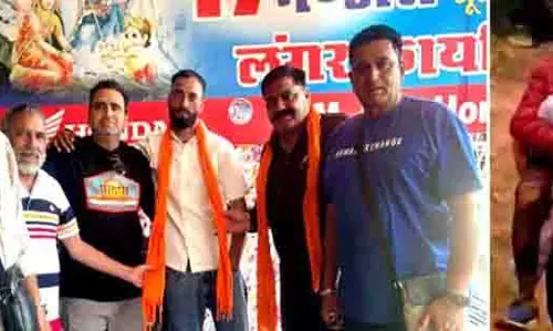 Shiv Sena Punjab ने पहलगाम के नायक शहजाद अहमद को उनकी बहादुरी के लिए सम्मानित किया
