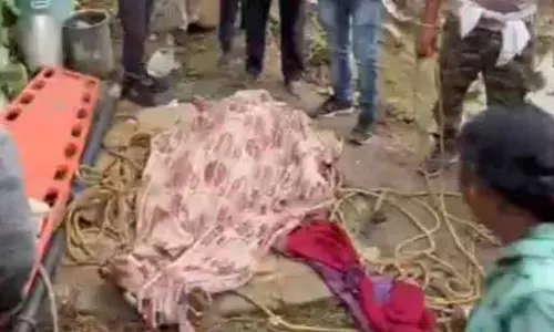 चाचा-भतीजे की मौत, कुएं से शव को निकाला गया